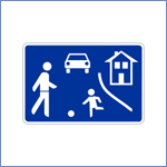 Verkehrsberuhigter Bereich (Verkehrszeichen 325 StVO)
